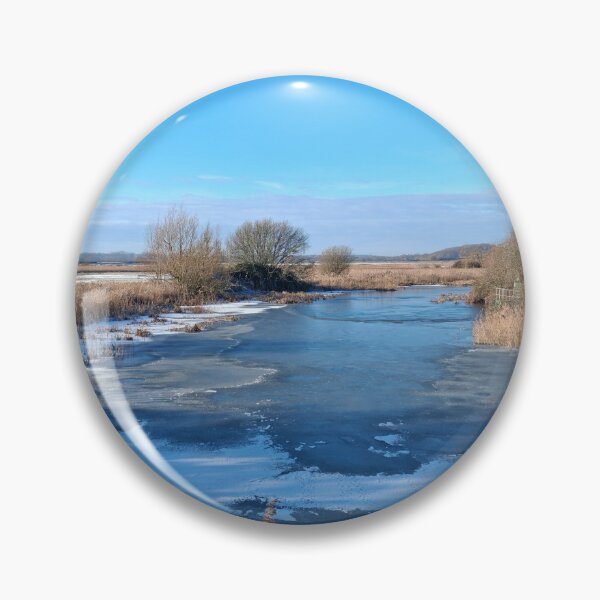 Item preview, Frozen Flood Plain, Cattawade, Brantham, Suffolk designed and sold by wiggyofipswich.