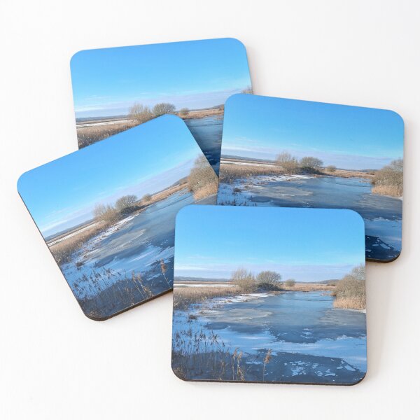 Item preview, Frozen Flood Plain, Cattawade, Brantham, Suffolk designed and sold by wiggyofipswich.