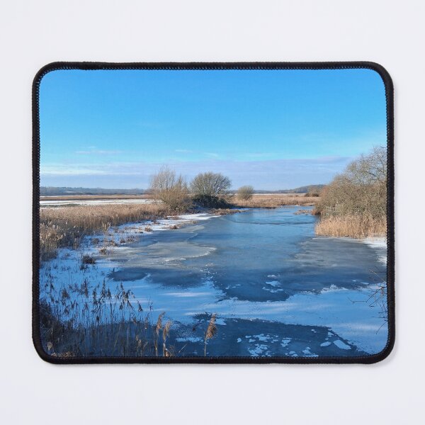 Item preview, Frozen Flood Plain, Cattawade, Brantham, Suffolk designed and sold by wiggyofipswich.