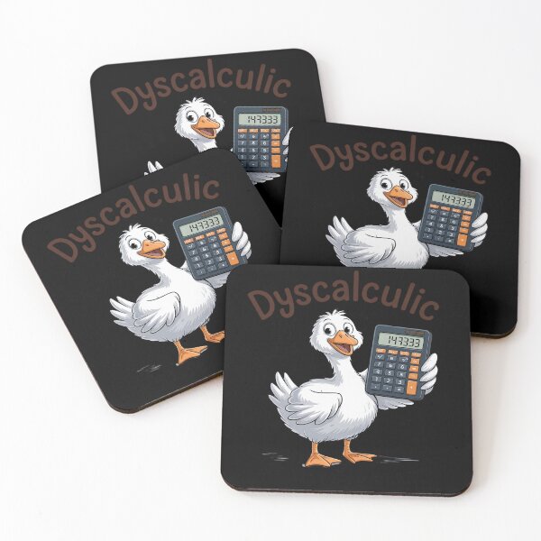 Item preview, Dyscalculia Silly Goose Dyscalculic So Don't Count On Me designed and sold by ProudForFunny.