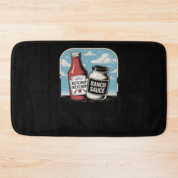Item preview, Dynamic Duo Ketchup Ranch Dressing Condiment Food Lover designed and sold by ProudForFunny.