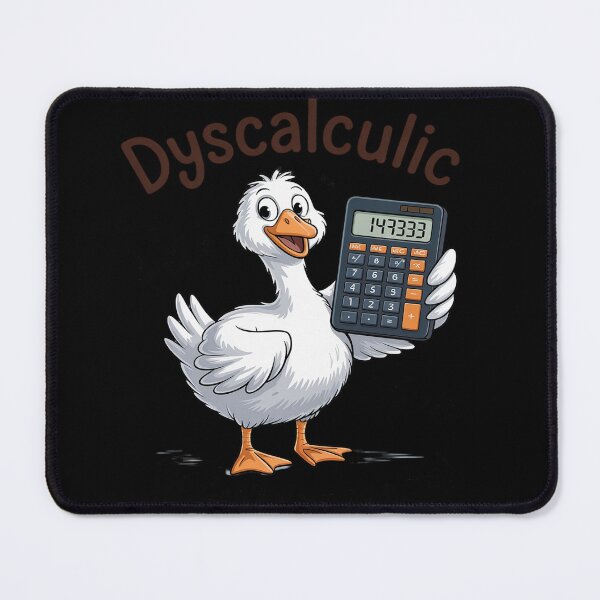 Item preview, Dyscalculia Silly Goose Dyscalculic So Don't Count On Me designed and sold by ProudForFunny.