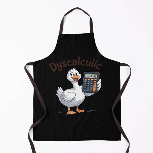 Item preview, Dyscalculia Silly Goose Dyscalculic So Don't Count On Me designed and sold by ProudForFunny.