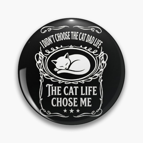 Item preview, I Didn't Choose The Cat Dad Life Funny Cat Lover Gift For Men designed and sold by THREE LITTLE BEANS.