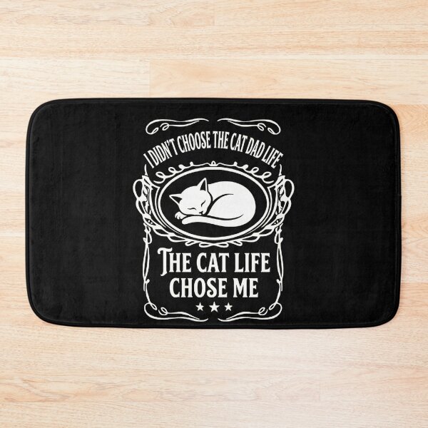 Item preview, I Didn't Choose The Cat Dad Life Funny Cat Lover Gift For Men designed and sold by THREE LITTLE BEANS.