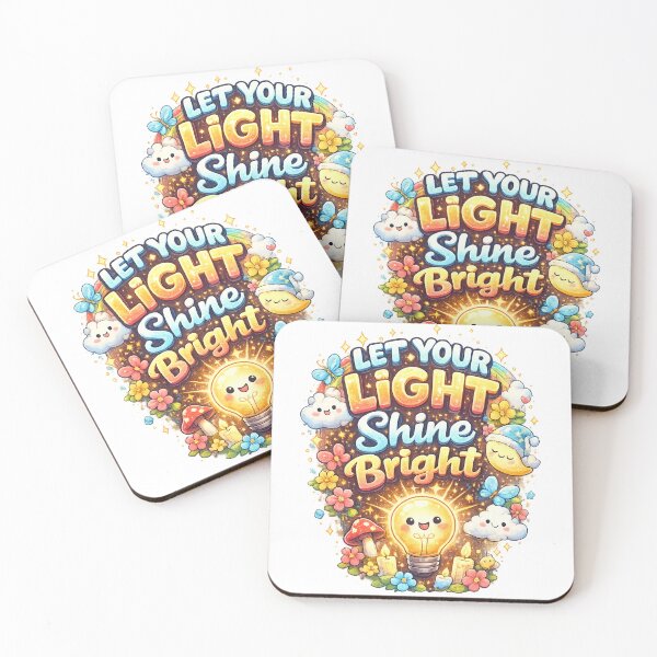 Item preview, Let Your Light Shine Bright – Positive Art designed and sold by HiteshArt111.