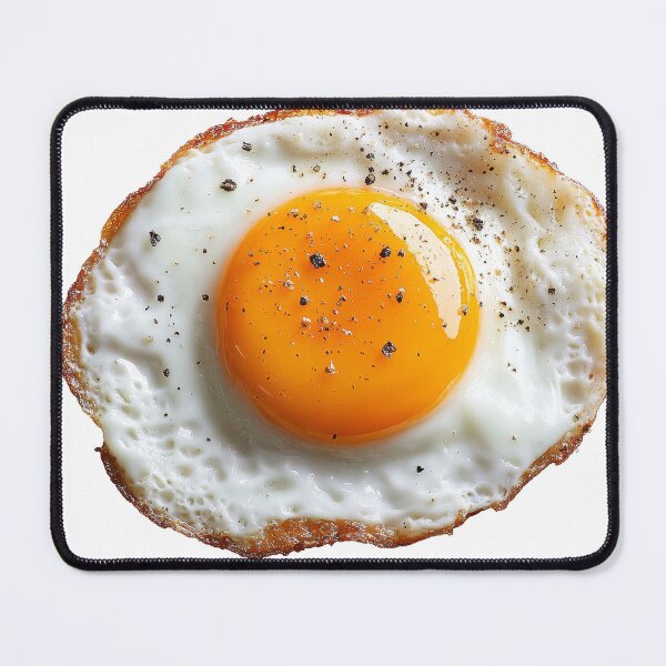 Item preview, Perfectly fried egg seasoned with fresh spices, ready to elevate breakfast or brunch flavors at any time of day designed and sold by MiraCleAI.