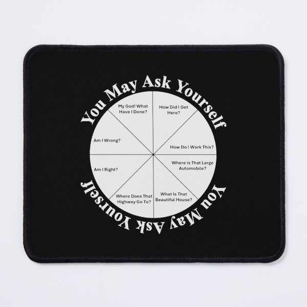 Item preview, Soft Beige You May Ask Yourself Diagram designed and sold by karehildebrand.