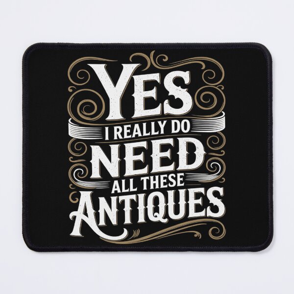 Item preview, Easily Distracted By Antiques Antique Junk & Thrift designed and sold by ProudForFunny.