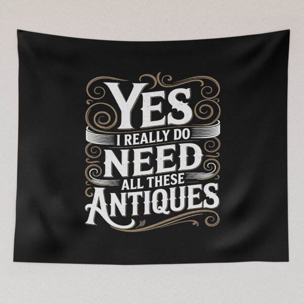 Item preview, Easily Distracted By Antiques Antique Junk & Thrift designed and sold by ProudForFunny.