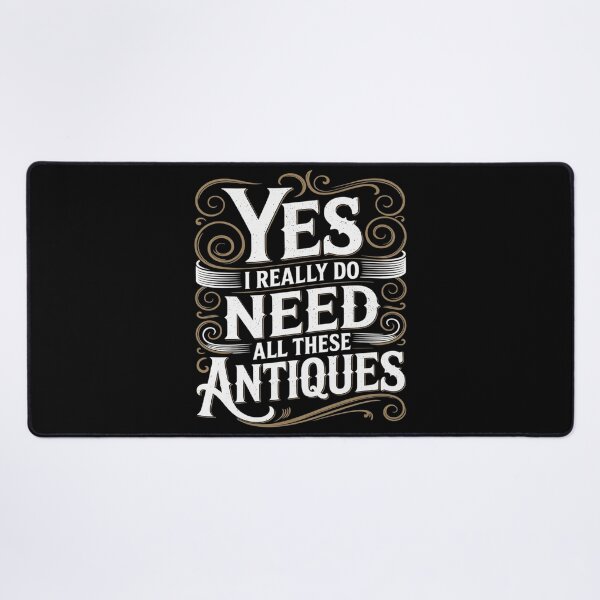 Item preview, Easily Distracted By Antiques Antique Junk & Thrift designed and sold by ProudForFunny.
