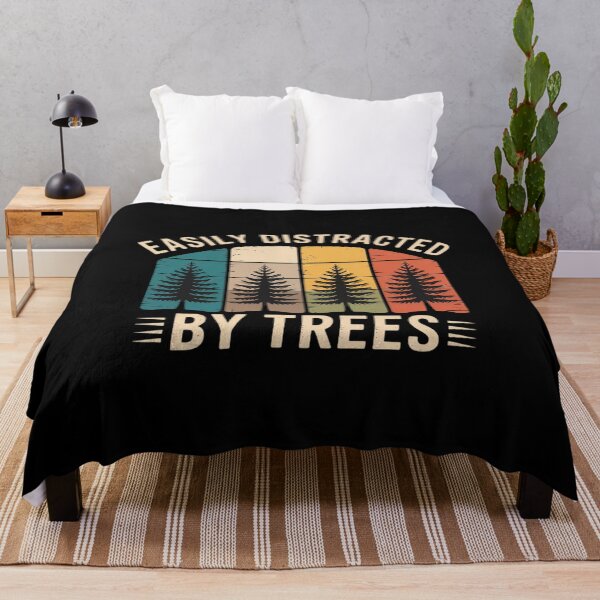 Item preview, Easily Distracted By Trees designed and sold by ProudForFunny.