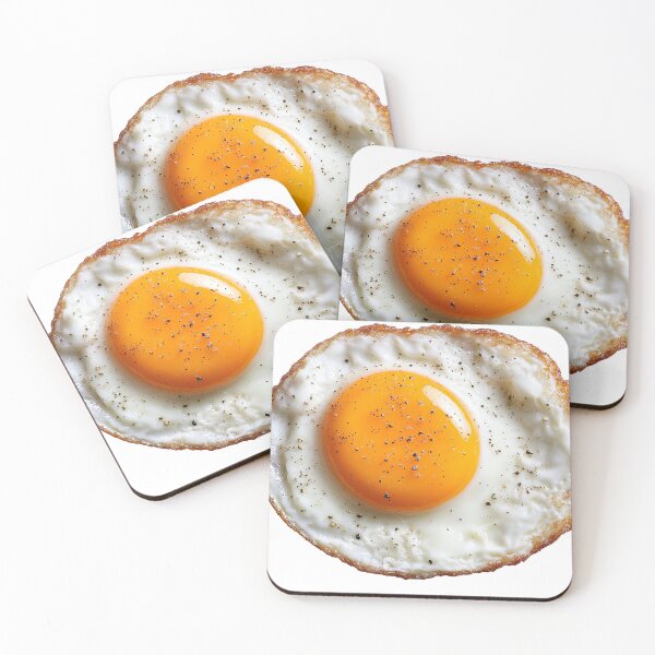Item preview, Perfectly fried egg seasoned with fresh spices, ready to elevate breakfast or brunch flavors at any time of day designed and sold by MiraCleAI.