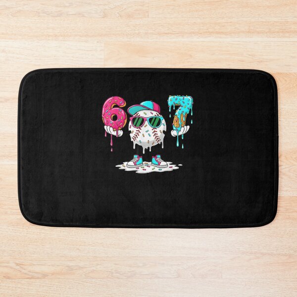 Item preview, 67 Baseball Ice Cream Drip Six Seven Gen Alpha Slang Kids  designed and sold by MatherFisher.