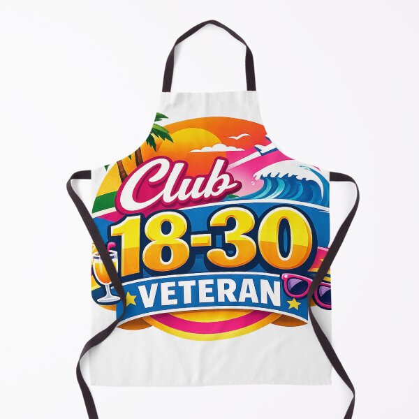 Item preview, Club 18–30 Veteran – Funny Milestone Birthday Humour Party Design designed and sold by GarnerSupplyCo.