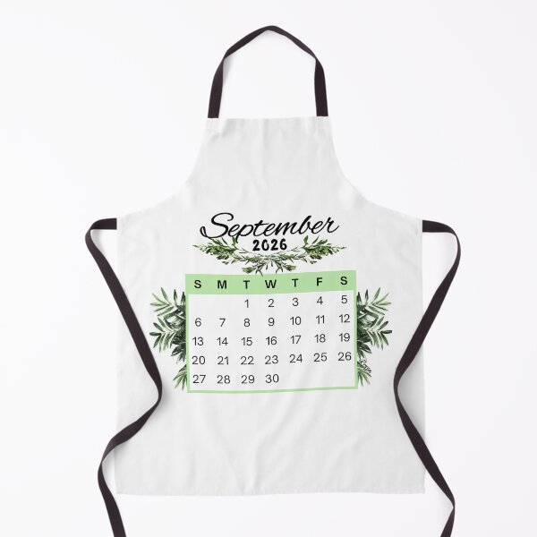 Item preview, September 2026 Calendar Plant Design designed and sold by iRenza.