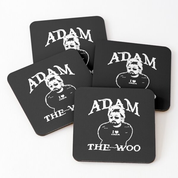 Item preview, Classic Adam The Woo Typography Portrait designed and sold by JulieHampto.