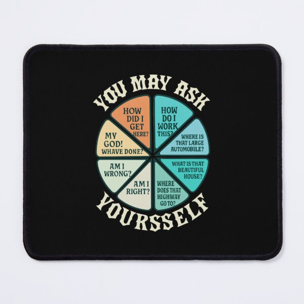 Item preview, Retro Pastel You May Ask Yourself Wheel designed and sold by karehildebrand.
