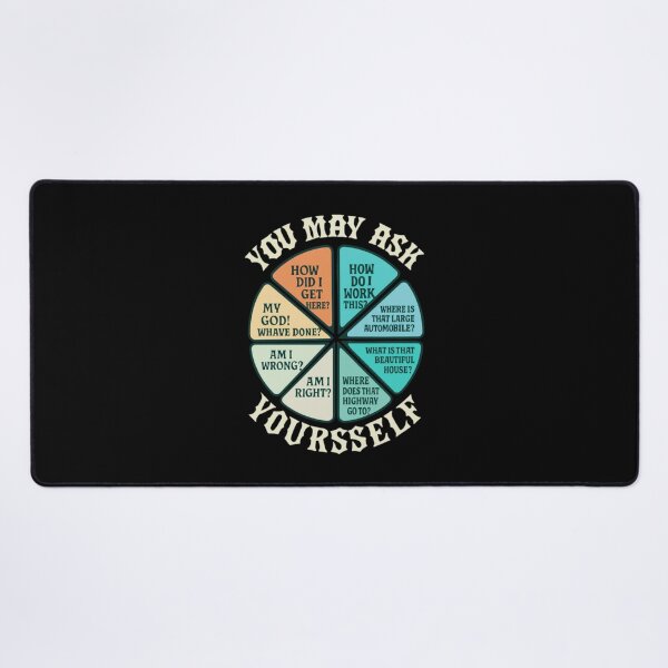 Item preview, Retro Pastel You May Ask Yourself Wheel designed and sold by karehildebrand.