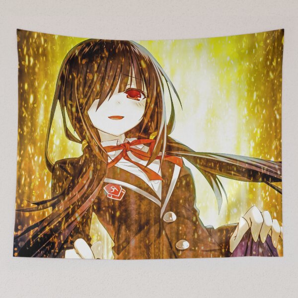 Item preview, Kurumi Tokisaki Date A Live Anime Girl Dark Red Aura Enigmatic Charm designed and sold by Tokyonomad.
