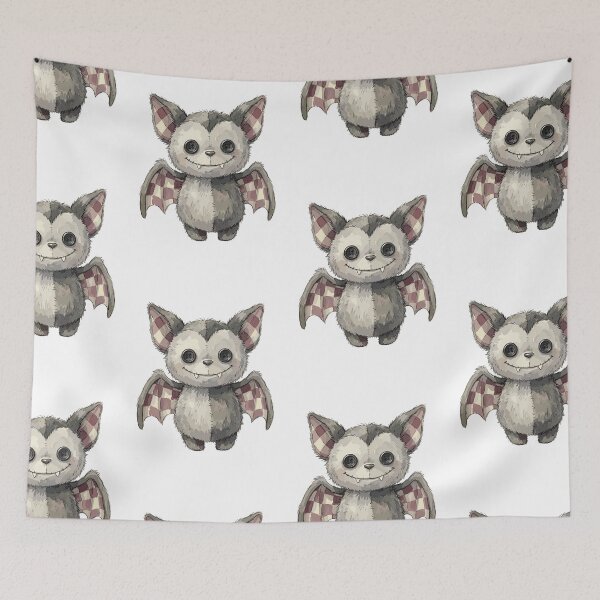Item preview, Cute Horror: Plush Vampire Bat designed and sold by bapupa.