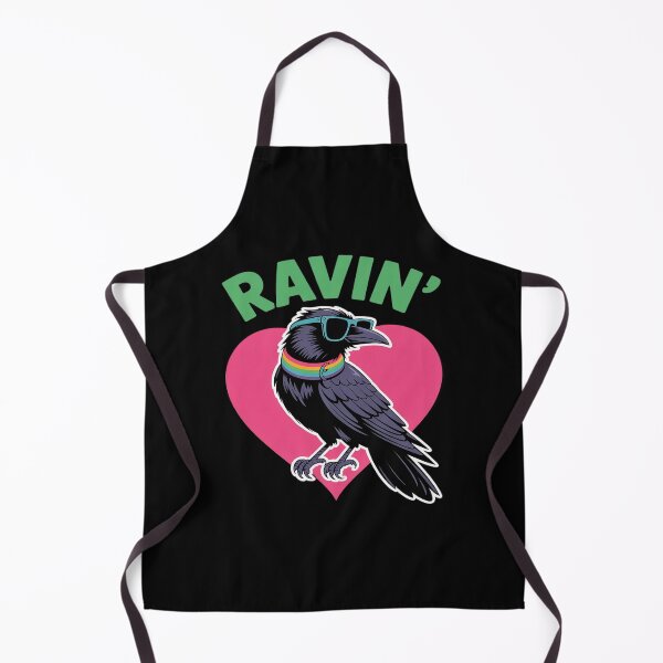 Item preview, EDM Music Lover Funny Raver Raven Electronic Music Rave designed and sold by Libbysharts.