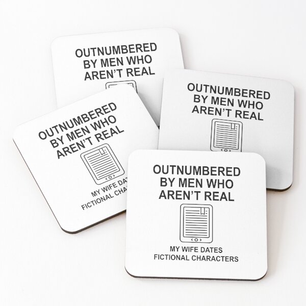 Item preview, My wife got book boyfriends because she is a book and kindle lover designed and sold by ApricotBlossom.