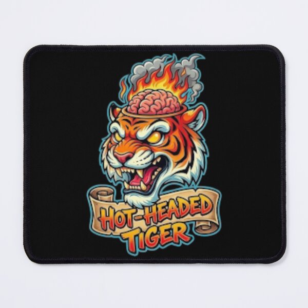 Item preview, Hot-Headed Tiger designed and sold by NonditStudio.