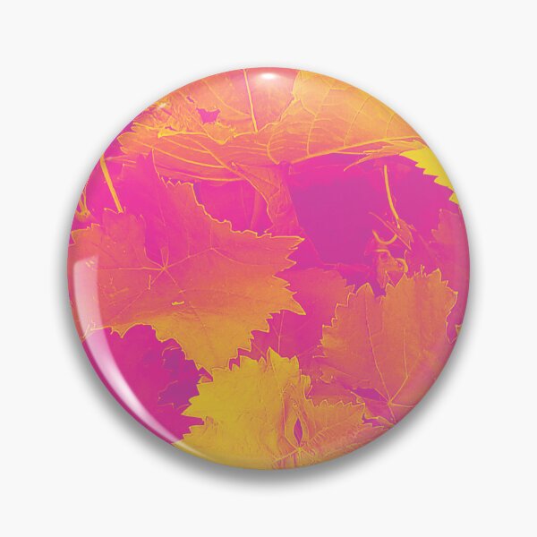 Item preview, Vine Leaves in Cerise, Orange & Yellow designed and sold by DezinerDee.