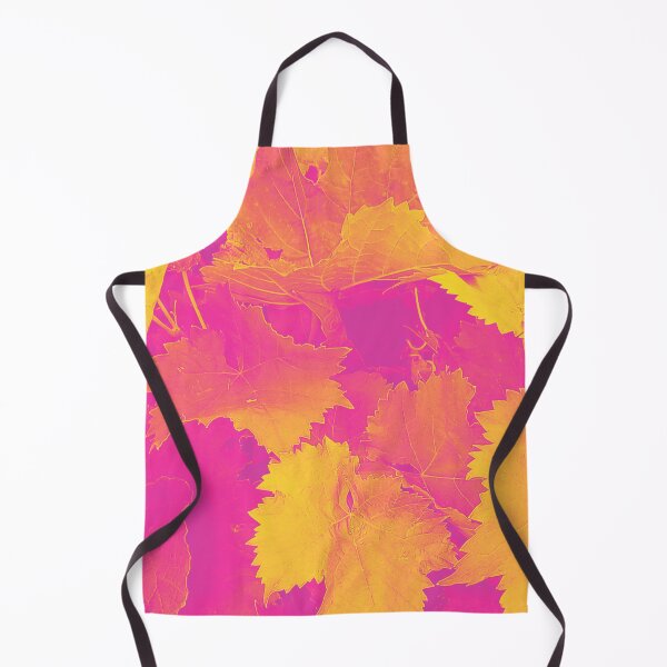 Item preview, Vine Leaves in Cerise, Orange & Yellow designed and sold by DezinerDee.
