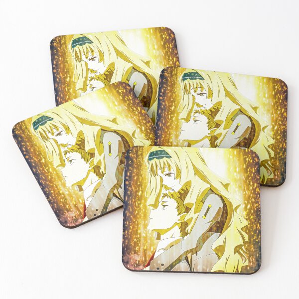 Item preview, Kokoro Darling Franxx Anime Girl Golden Dreamy Tender Soft Radiant Glow designed and sold by Tokyonomad.