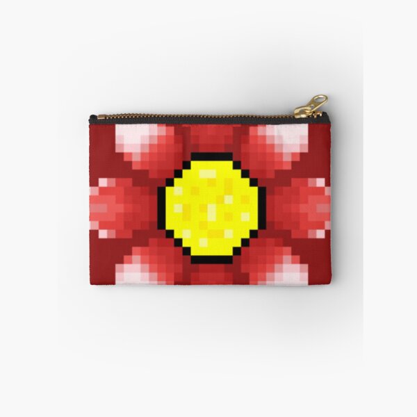 Item preview, Deep Red Pixel Flower designed and sold by UbiquitousScar.