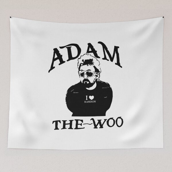 Item preview, Bold Adam The Woo Black Ink Illustration designed and sold by JulieHampto.