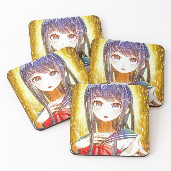 Item preview, Sayaka Maizono Gentle Danganronpa Anime Girl Golden Aura Soft Emotional Glow designed and sold by Tokyonomad.
