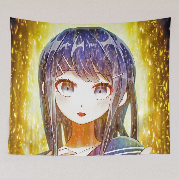 Item preview, Sayaka Maizono Gentle Danganronpa Anime Girl Golden Aura Soft Emotional Glow designed and sold by Tokyonomad.