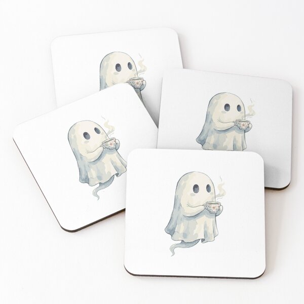 Item preview, Cute Horror: Ghost with a Teacup designed and sold by bapupa.