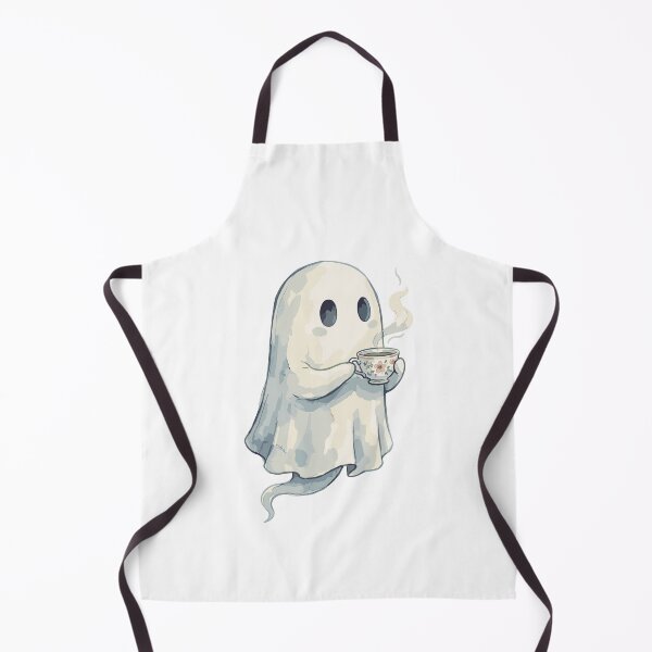 Item preview, Cute Horror: Ghost with a Teacup designed and sold by bapupa.