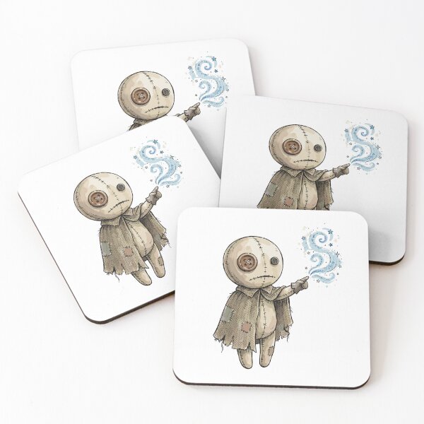 Item preview, Enchanted Toy: Button-Eyed Doll Mage designed and sold by bapupa.