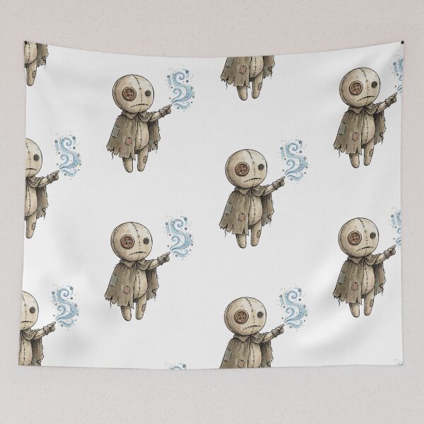 Item preview, Enchanted Toy: Button-Eyed Doll Mage designed and sold by bapupa.