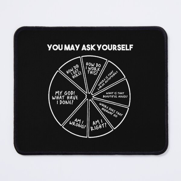 Item preview, Minimal Pastel You May Ask Yourself Wheel designed and sold by karehildebrand.