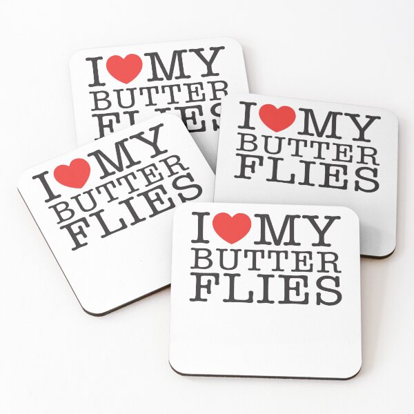 Item preview, I Love My Butter Flies designed and sold by shitpostee.