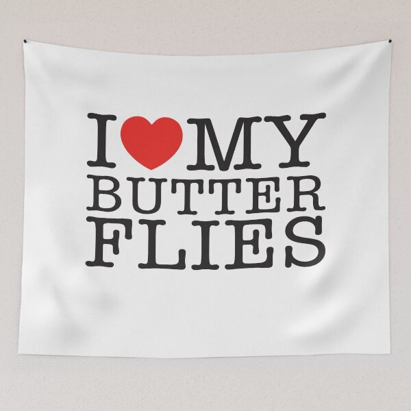Item preview, I Love My Butter Flies designed and sold by shitpostee.