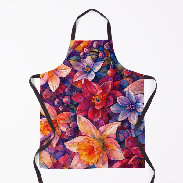 Item preview, Vibrant Blossoms in Abstract Style designed and sold by cuprum.