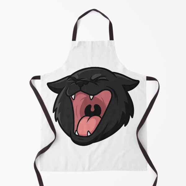 Item preview, Screaming Void - Funny Yawning Black Cat designed and sold by Petzzz.