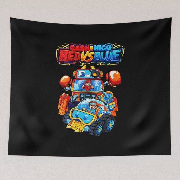 Item preview, Cash And Nico Robot Adventure Cartoon designed and sold by rawarden.