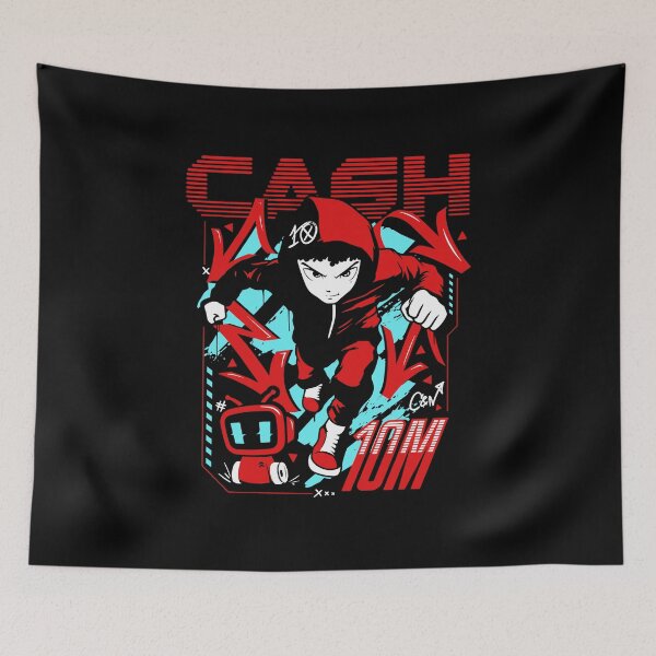 Item preview, Cash And Nico Red Symbol Cartoon designed and sold by rawarden.