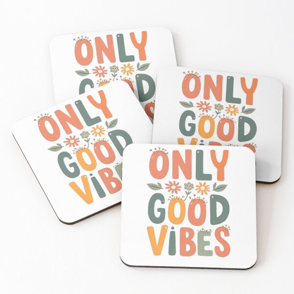 Item preview, Only Good Vibes – Happy Quote designed and sold by TinyJoy Studio.