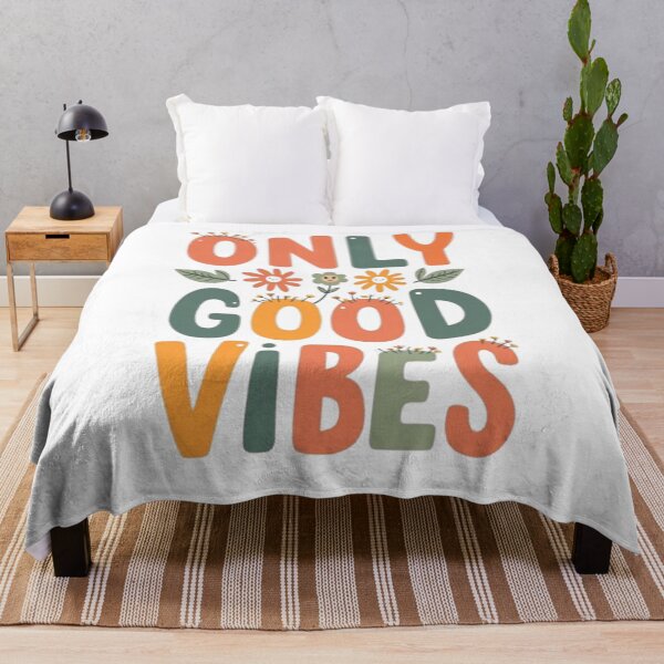 Item preview, Only Good Vibes – Happy Quote designed and sold by TinyJoy Studio.