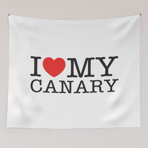 Item preview, I Love My Canary designed and sold by shitpostee.