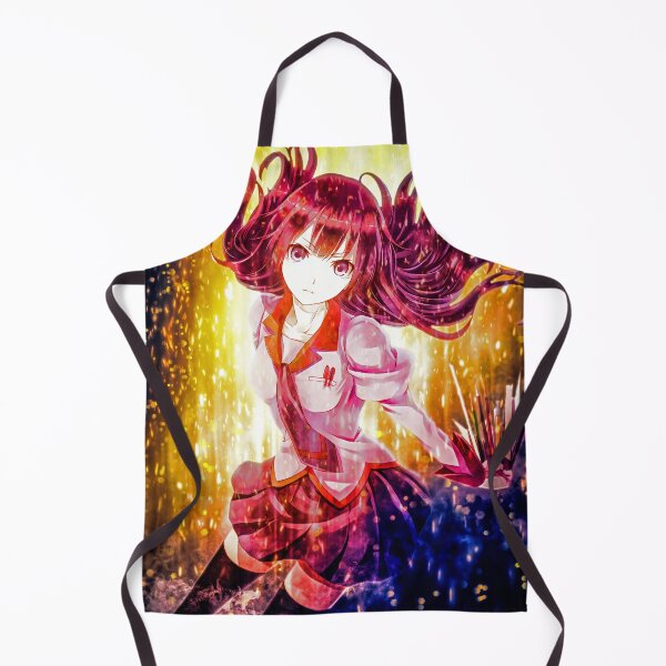 Item preview, Hitagi Senjougahara Bakemonogatari Anime Girl Waifu Fierce School Aura Intensity designed and sold by Tokyonomad.